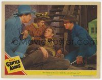 6g260 GENTLE ANNIE LC #4 '45 Paul Langton is held by Donna Reed as Harry Morgan & James Craig watch!