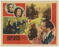 6g279 GONE WITH THE WIND LC #5 R47 art of Clark Gable, Vivien Leigh, Barbara O'Neil & Mitchell!