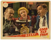 6g281 GOOD OLD SOAK LC '37 drunk Ted Healy, Wallace Beery & Una Merkel sing Sweet Adeline!