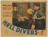 6g304 HELL DIVERS LC '32 Dorothy Jordan in car shocked by Marie Prevost attacking Clark Gable!