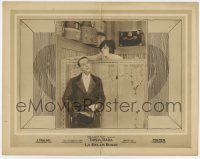 6g391 LA BELLE RUSSE LC '19 naked Theda Bara behind changing screen flirts with dapper man!