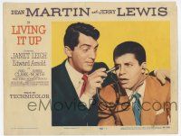 6g436 LIVING IT UP LC #1 '54 Dean Martin pokes Jerry Lewis in the eye with stethoscope!