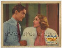 6g454 LOVE IS NEWS LC '37 romantic close up of young Tyrone Power & pretty Loretta Young!