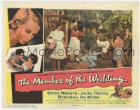 6g504 MEMBER OF THE WEDDING LC '53 Julie Harris, Ethel Waters & De Wilde watch Edwards w/trumpet!
