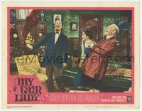 6g016 MY FAIR LADY LC #8 '64 Audrey Hepburn, Rex Harrison & Wilfrid Hyde-White, Rain in Spain scene!