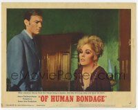 6g584 OF HUMAN BONDAGE LC #4 '64 Laurence Harvey finds sexy Kim Novak living in squalor!
