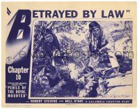 6g614 PERILS OF THE ROYAL MOUNTED chapter 10 LC '42 Columbia RCMP serial, Betrayed by Law!