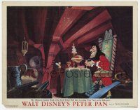 6g617 PETER PAN LC '53 Captain Hook tricks Tinker Bell into revealing the hideaway, Disney classic!