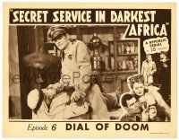 6g700 SECRET SERVICE IN DARKEST AFRICA chapter 6 LC '43 Republic serial, Rod Cameron, Dial of Doom!