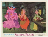6g734 SLEEPING BEAUTY LC R79 Disney cartoon classic, great image of the three fairy godmothers!