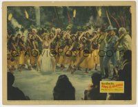 6g758 SONG OF THE ISLANDS LC '42 tropical Betty Grable in grass skirt in dance number, Jack Oakie!