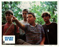 6g766 STAND BY ME LC #3 '86 c/u of River Phoenix, Corey Feldman, Jerry O'Connell & Wil Wheaton!
