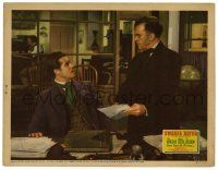 6g788 SWANEE RIVER LC '39 Don Ameche as Stephen Foster is shocked when he reads letter!