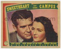 6g791 SWEETHEART OF THE CAMPUS LC '41 romantic close up of pretty Ruby Keeler & Gordon Oliver!