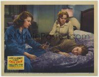 6g794 TAIL SPIN LC '39 Alice Faye & Joan Davis try to console distraught Nancy Kelly on bed!