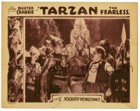 6g801 TARZAN THE FEARLESS chapter 6 LC '33 great image of wacky natives by idol, Voodoo Vengeance!