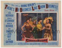 6g822 THERE'S NO BUSINESS LIKE SHOW BUSINESS LC #8 '54 Marilyn Monroe & top cast in costume!