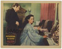 6g979 WUTHERING HEIGHTS Other Company LC '39 sad Laurence Olivier behind Geraldine Fitzgerald!
