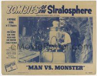 6g997 ZOMBIES OF THE STRATOSPHERE chapter 11 LC '52 Leonard Nimoy as wacky alien, Man vs Monster!