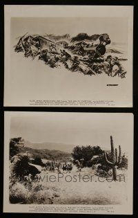 6h958 BAD MEN OF TOMBSTONE 2 8x10 stills '48 outlaws deadlier than the James boys, one w/ cool art!