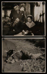 6h960 BEACHCOMBER 2 7.75x10 stills '38 Charles Laughton, Elsa Lanchester, W. Somerset Maugham!