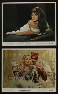 6h011 ANYONE CAN PLAY 12 color 8x10 stills '68 great images of sexy Ursula Andress & Brett Halsey!