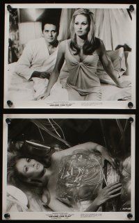 6h234 ANYONE CAN PLAY 26 8x10 stills '68 great images of sexy Ursula Andress & Brett Halsey!