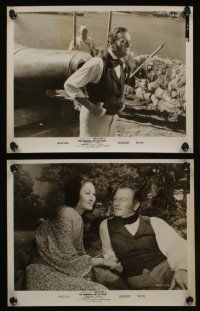 6h562 BARBARIAN & THE GEISHA 8 8x10 stills '58 great images of John Wayne in Japan, John Huston!