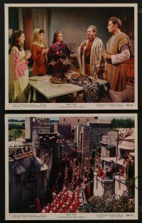 6h157 BEN-HUR 5 color 8x10 stills R69 Charlton Heston, William Wyler Biblical classic!