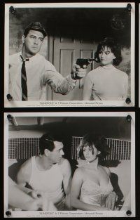 6h224 BLINDFOLD 29 8x10 stills '66 great images of Rock Hudson & beautiful Claudia Cardinale!