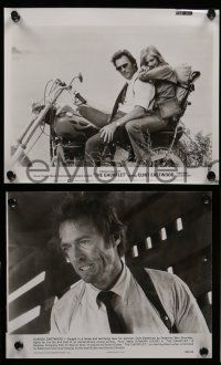 6h461 GAUNTLET 10 8x10 stills '77 star & director Clint Eastwood, Sondra Locke!