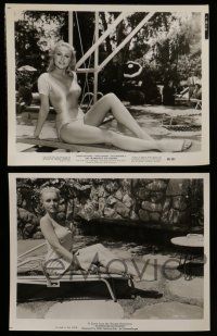 6h795 JULIE NEWMAR 5 8x10 stills '60 in a variety of sexy poses for The Marriage-Go-Round!