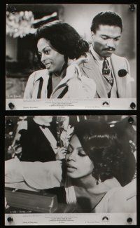 6h430 LADY SINGS THE BLUES 11 8x10 stills '72 great images of Diana Ross as singer Billie Holiday!