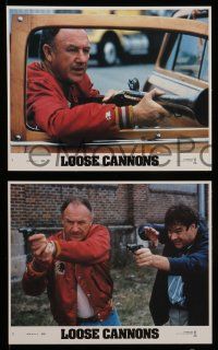 6h118 LOOSE CANNONS 8 8x10 mini LCs '90 wacky images of Gene Hackman, Dan Aykroyd, Dom DeLuise!
