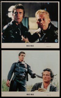 6h146 MAD MAX 7 8x10 mini LCs '80 Mel Gibson, George Miller Australian post-apocalyptic classic!