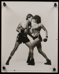 6h222 MAIN EVENT 32 8x10 stills '79 great images of Barbra Streisand with boxer Ryan O'Neal!