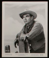 6h334 MAN FROM BITTER RIDGE 15 8x10 stills '55 cool western portraits of Lex Barker & Mara Corday!