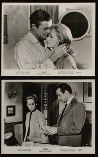 6h592 MARNIE 8 8x10 stills '64 Alfred Hitchcock, cool images of Sean Connery and Tippi Hedren!