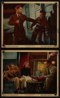 6h178 McCONNELL STORY 3 color 8x10 stills '55 Alan Ladd, June Allyson, James Whitmore