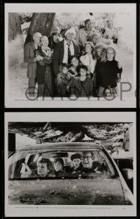 6h528 NATIONAL LAMPOON'S CHRISTMAS VACATION 9 8x10 horizontal style stills '89 Chevy Chase!