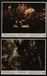 6h161 PRINCESS BRIDE 5 8x10 mini LCs '87 Cary Elwes, Andre the Giant, Mandy Patinkin, classic!