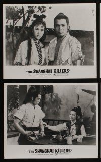 6h747 SHANGHAI KILLERS 6 8x10 stills '73 kung fu martial arts action, they'll smash you to bits!