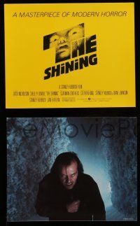 6h047 SHINING 9 8x10 mini LCs '80 Stephen King & Stanley Kubrick, Jack Nicholson, Shelley Duvall!