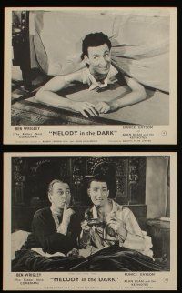 6h593 MELODY IN THE DARK 8 English FOH LCs '49 Rubber Neck Comedian Ben Wrigley, Gayson!