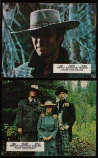6h126 PAINT YOUR WAGON 8 color English FOH LCs '69 Clint Eastwood, Lee Marvin, Jean Seberg!