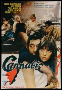 6j110 CANNABIS Finnish '70 marijuana drug movie, sexy and wacky different images!