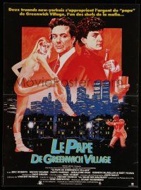 6j189 POPE OF GREENWICH VILLAGE French 15x21 '84 Eric Roberts, Mickey Rourke, sexy Daryl Hannah!