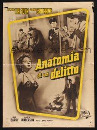 6j485 NAKED ALIBI Italian photobusta '54 Sterling Hayden, Gene Barry, super-sexy Gloria Grahame!