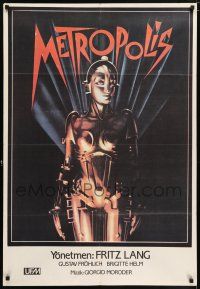 6j066 METROPOLIS Turkish R80s images of city from Fritz Lang classic!