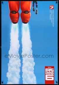 6k073 BIG HERO 6 blue advance DS 1sh '14 Walt Disney CGI animated superhero action!